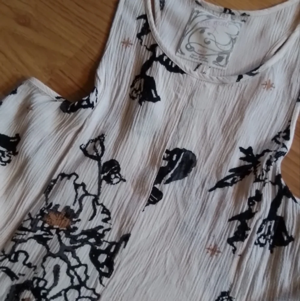 Free People Floral Mini Dress